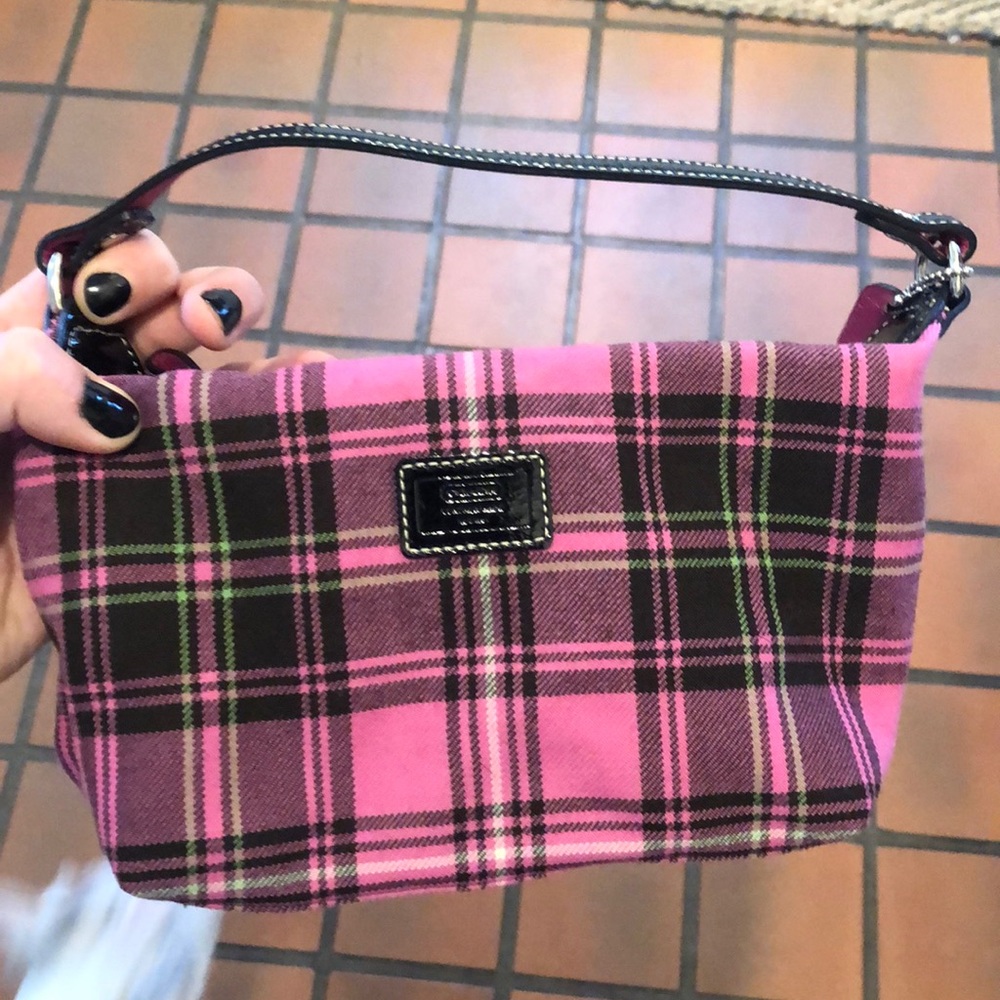 Coach mini zip handbag